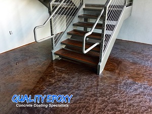 Quality Metallic Epoxy Floor at Quantum