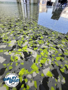 Neon Gray One Inch Flake