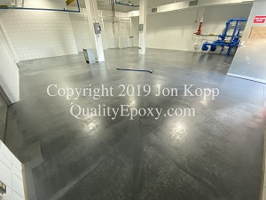 Quality Metallic Epoxy Floor at City of Chandler