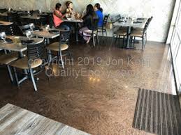 Quality Metallic Epoxy Floor at Cafe Chenar